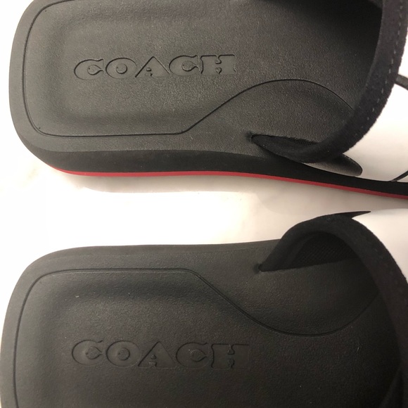 Coach Sport Sandal Men's Limited Edition Red and White - Picture 5 of 8